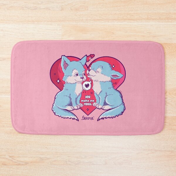 Item preview, You make me howl wolf love pun designed and sold by SPIRIMAL.