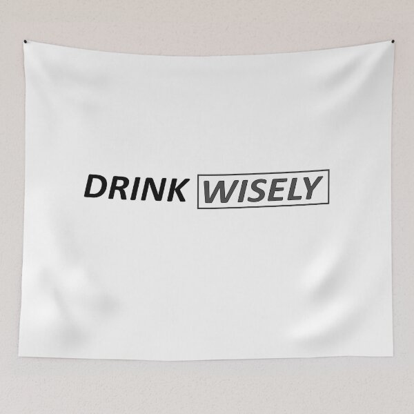Item preview, Drink Wisely - Inspirational Quotes Anime Best Anime Quotes designed and sold by Chrstie Chen.