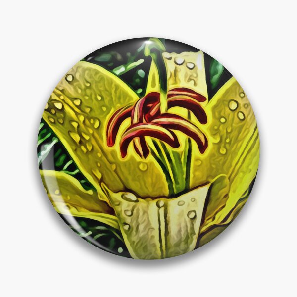 Item preview, Yellow Daylily At Midnight designed and sold by Heathermarie321.