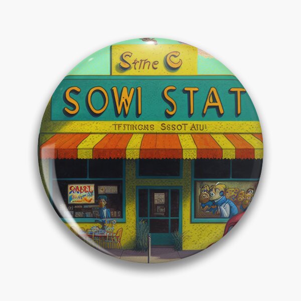 Item preview, A public dinning room cartoon sticker designed and sold by osssoconcept.