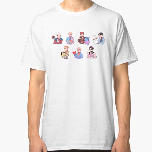 BTS with their friends!!! Classic T-Shirt