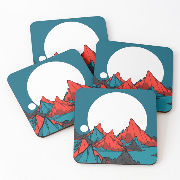 Item preview, cliff islands  designed and sold by Swadeillustrations.