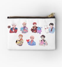 BTS with their BT21 friends!!! Studio Pouch