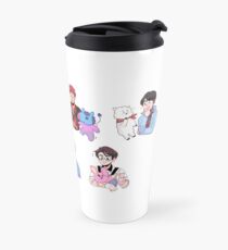 BTS mit ihren BT21 Freunden !!! Thermobecher