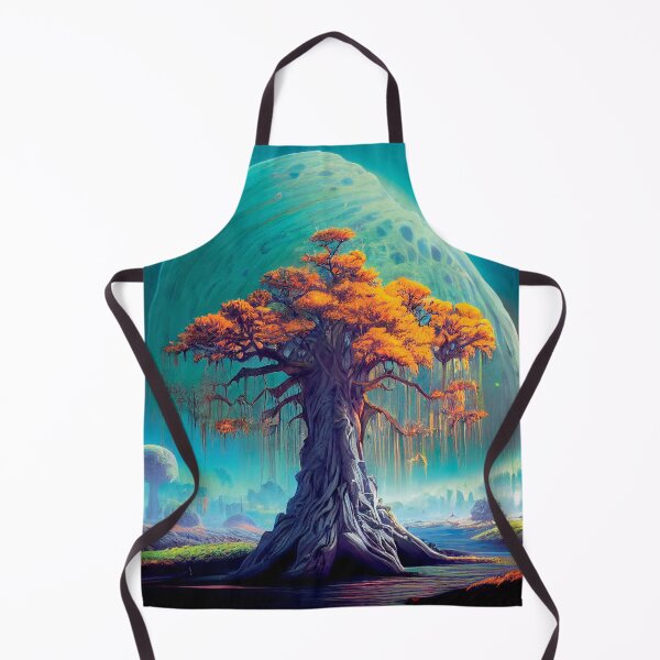 Item preview, a painting of a tree with yellow leaves designed and sold by DesignAtYO.