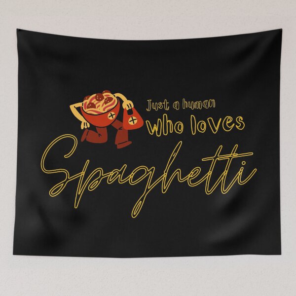 Item preview, Just a human who loves spaghetti. designed and sold by sirilakk.