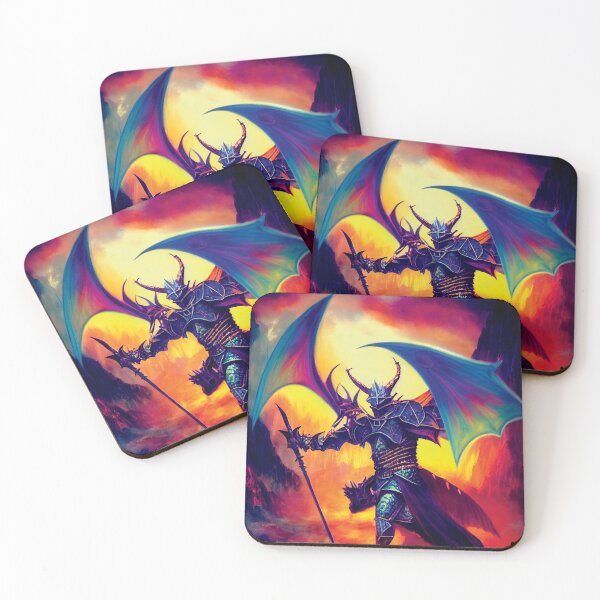 Item preview, a painting of a man in armor holding a sword designed and sold by DesignAtYO.