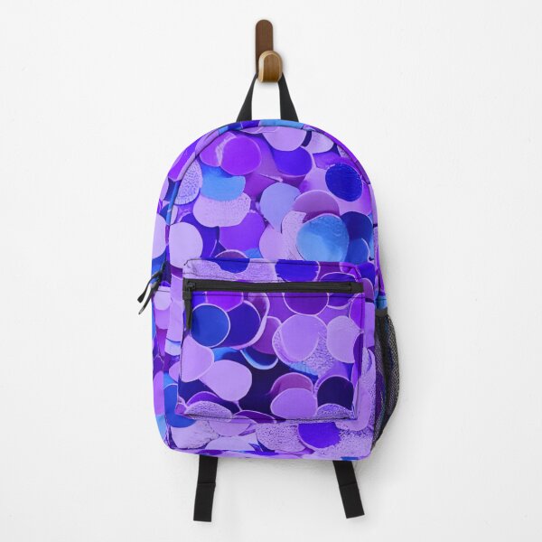 Item preview, Confetti Sequins - Purple Blue Abstract designed and sold by asurtiumgreen.