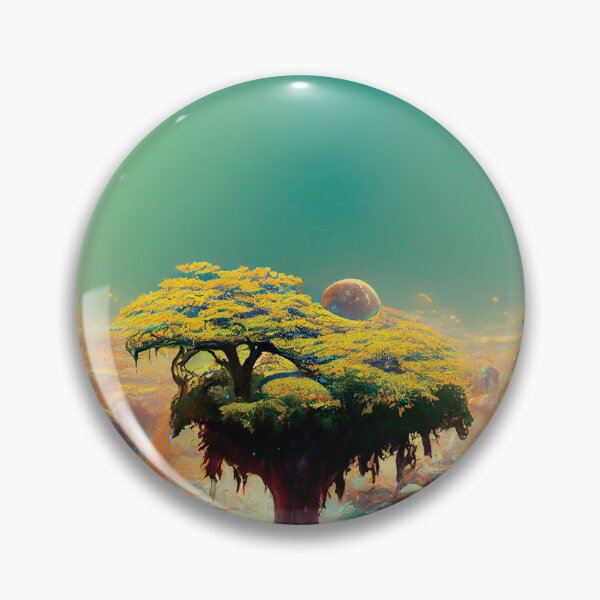 Item preview, a painting of a tree in the middle of a desert designed and sold by DesignAtYO.