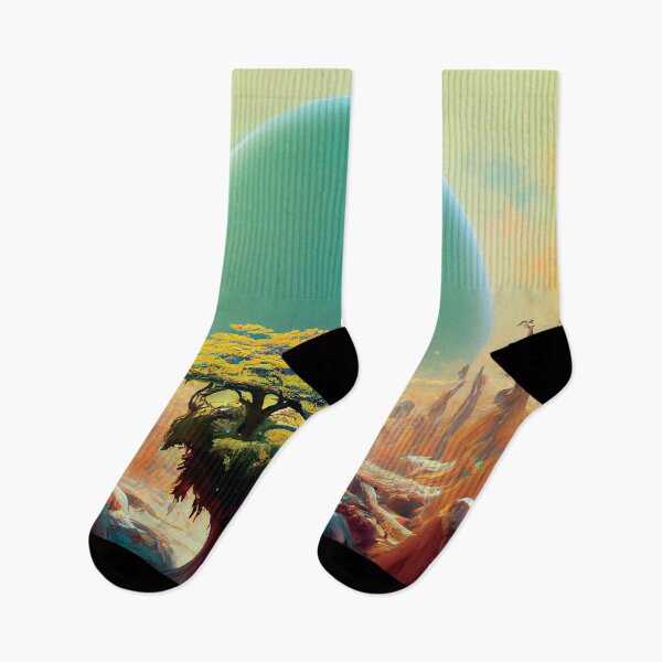 Item preview, a painting of a tree in the middle of a desert designed and sold by DesignAtYO.