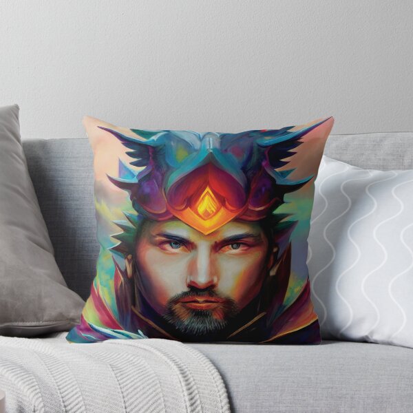 Item preview, a painting of a man with a crown on his head designed and sold by DesignAtYO.