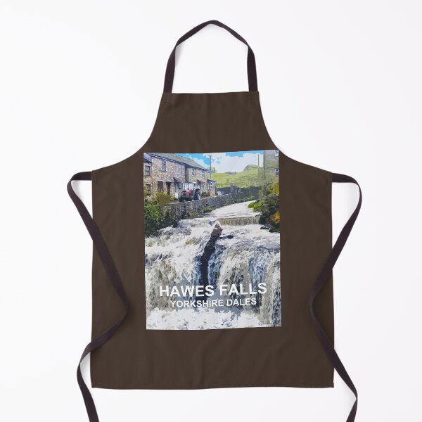 Item preview, Hawes Falls, Yorkshire Dales. Travel poster designed and sold by BarbaraGlebska.