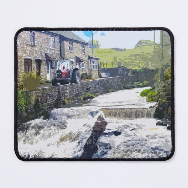 Item preview, Hawes Falls, Yorkshire Dales. Travel poster designed and sold by BarbaraGlebska.
