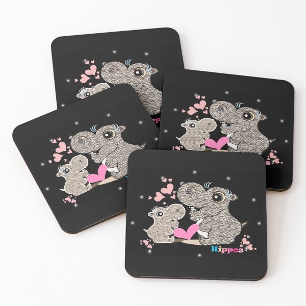 Item preview, Hippos  designed and sold by Shirley cute art .