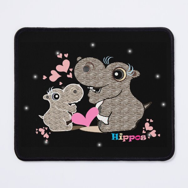 Item preview, Hippos  designed and sold by Shirley cute art .