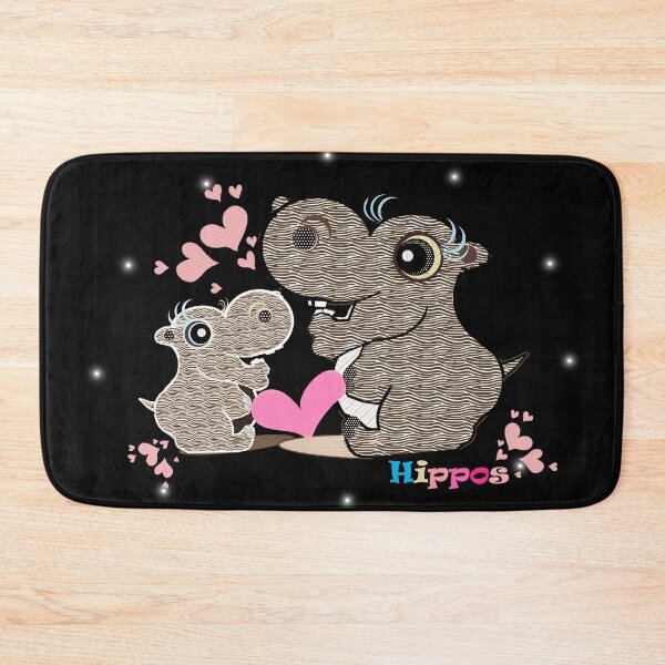 Item preview, Hippos  designed and sold by Shirley cute art .