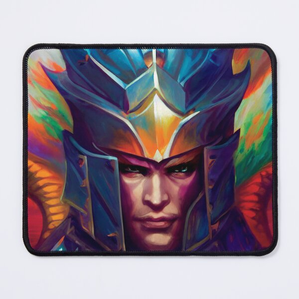 Item preview, a painting of a man wearing a helmet designed and sold by DesignAtYO.