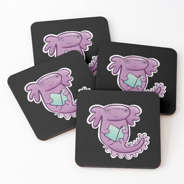 Item preview, Axolotl Reading - I love to read a lotl designed and sold by SubtleSplit.