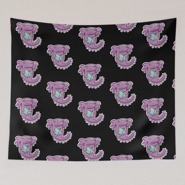 Item preview, Axolotl Reading - I love to read a lotl designed and sold by SubtleSplit.