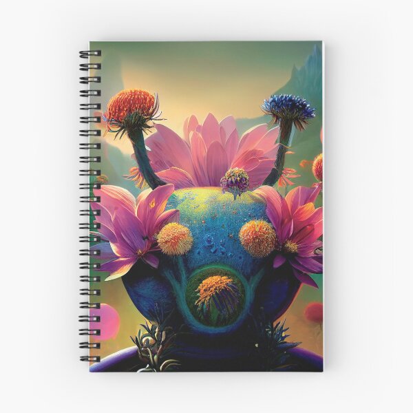 Artikelvorschau, a painting of a strange looking flower arrangement entworfen und verkauft von DesignAtYO.