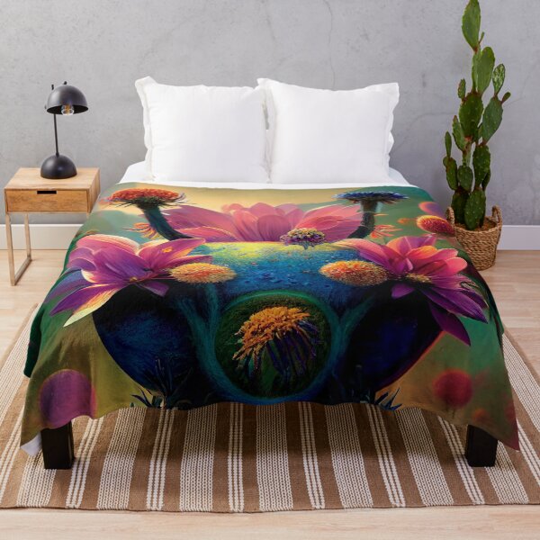 Item preview, a painting of a strange looking flower arrangement designed and sold by DesignAtYO.