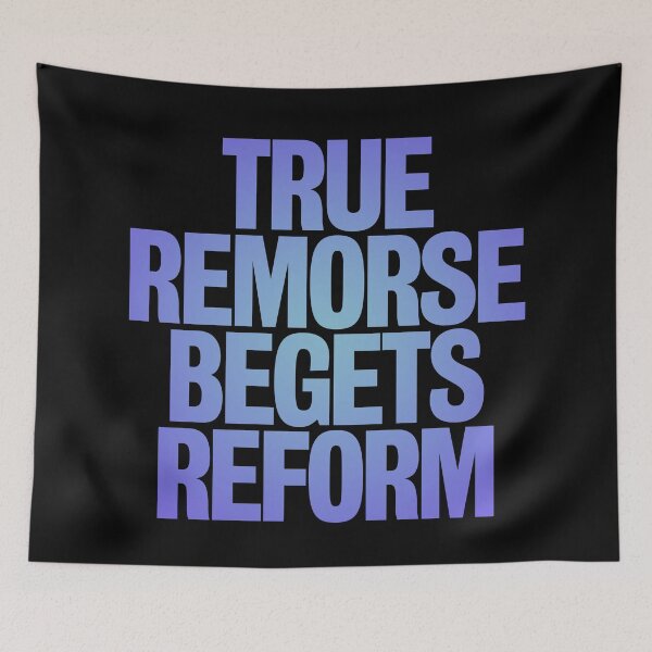 Item preview, True remorse begets reform v.2 designed and sold by x1brett.