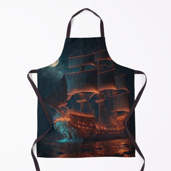 Item preview, Ship of Midnight designed and sold by AIKunst.