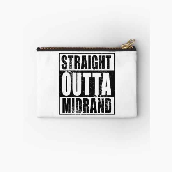 Item preview, Straight Outta Midrand (black) designed and sold by SolidEarthArt.