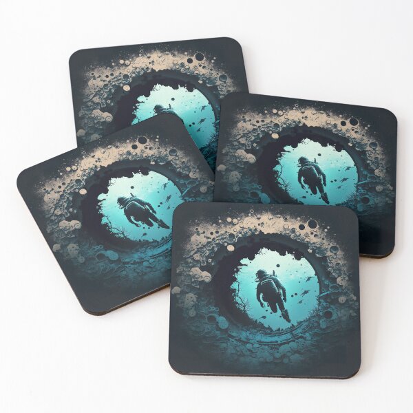 Item preview, Diver in a hole designed and sold by BinskisWonder.