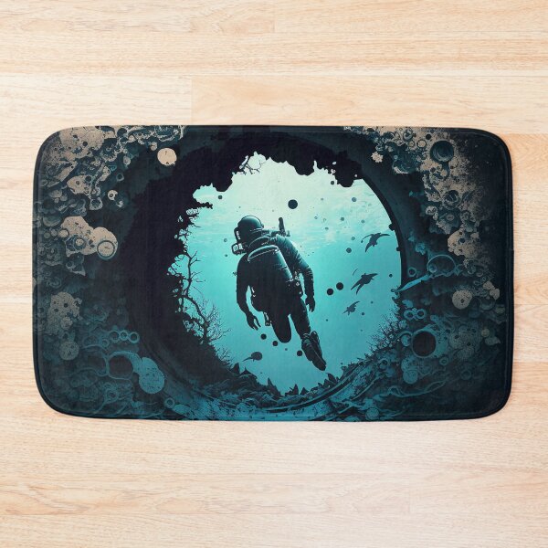 Item preview, Diver in a hole designed and sold by BinskisWonder.