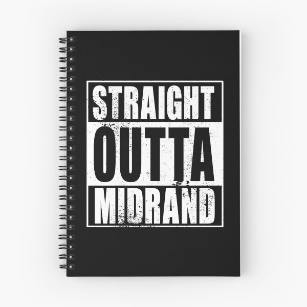 Item preview, Straight Outta Midrand (white) designed and sold by SolidEarthArt.