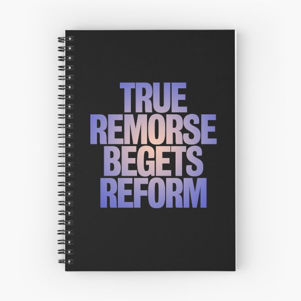 Item preview, True remorse begets reform v.3 designed and sold by x1brett.
