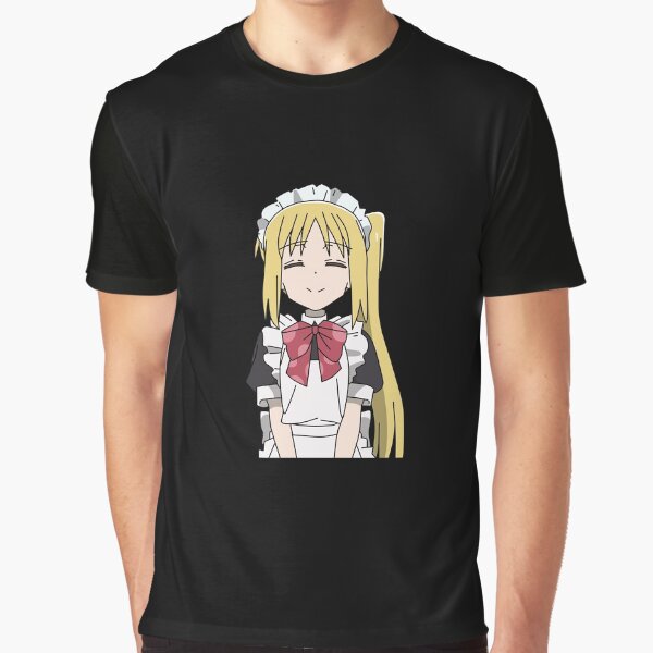 Item preview, Nijika mignon avec une tenue de femme de chambre designed and sold by Semzig.