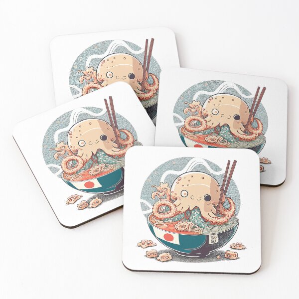 Item preview, japanese octopus ramen designed and sold by Deluzion.
