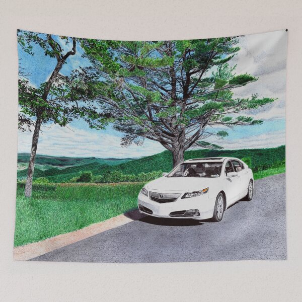 Item preview, 2012 Acura TL in the Shenandoah Valley designed and sold by Car drawings by Pavlo Scherbatyuk.