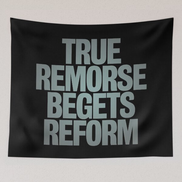 Item preview, True remorse begets reform v.5 designed and sold by x1brett.