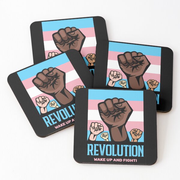 Item preview, Trans Revolution Wake Up And Fight designed and sold by everything4eva.