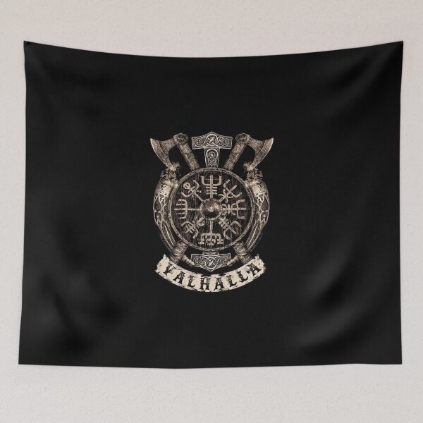 Item preview, Viking Vegvisir Shieldgvisir VALHALLA designed and sold by HUYJIEA.