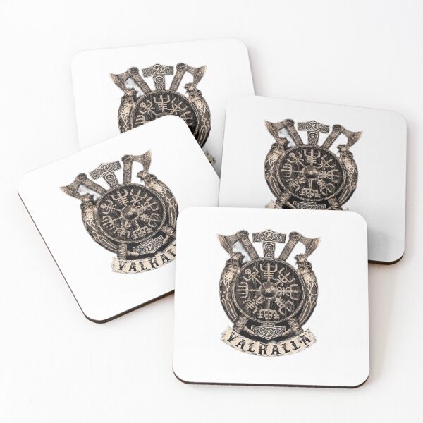 Item preview, Viking Vegvisir Shieldgvisir VALHALLA designed and sold by HUYJIEA.