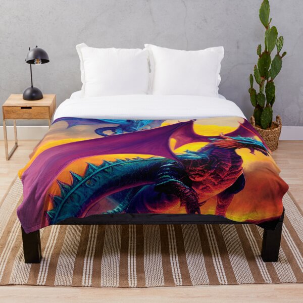 Item preview, a painting of a dragon and a demon designed and sold by DesignAtYO.