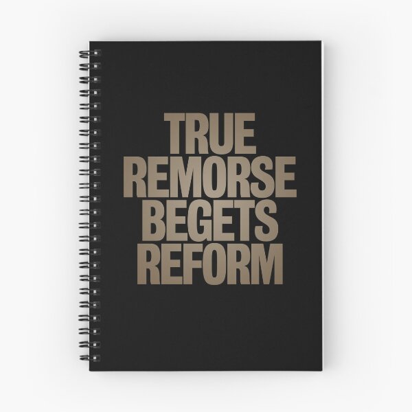 Item preview, True remorse begets reform v.7 designed and sold by x1brett.