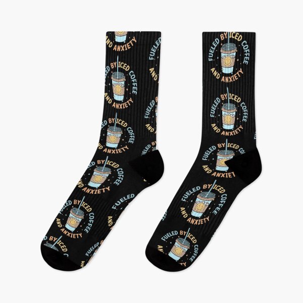 Item preview, Fueled By Iced Coffee And Anxiety designed and sold by salazarcreep.