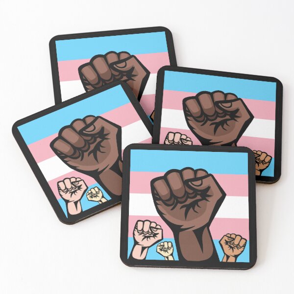 Item preview, Trans Solidarity Fists  designed and sold by everything4eva.