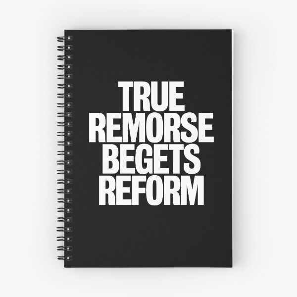 Item preview, True remorse begets reform v.9 designed and sold by x1brett.