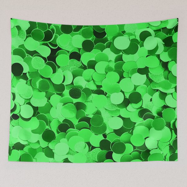 Item preview, Green Confetti Sequins designed and sold by asurtiumgreen.