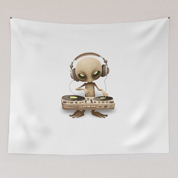 Item preview, Alien DJ - The Stone Collection designed and sold by FiveIntentions.