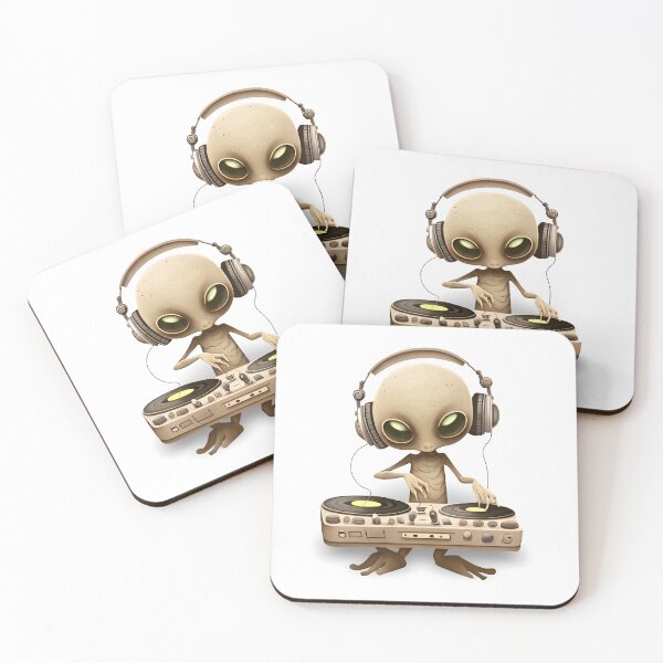 Item preview, Alien DJ - The Stone Collection designed and sold by FiveIntentions.
