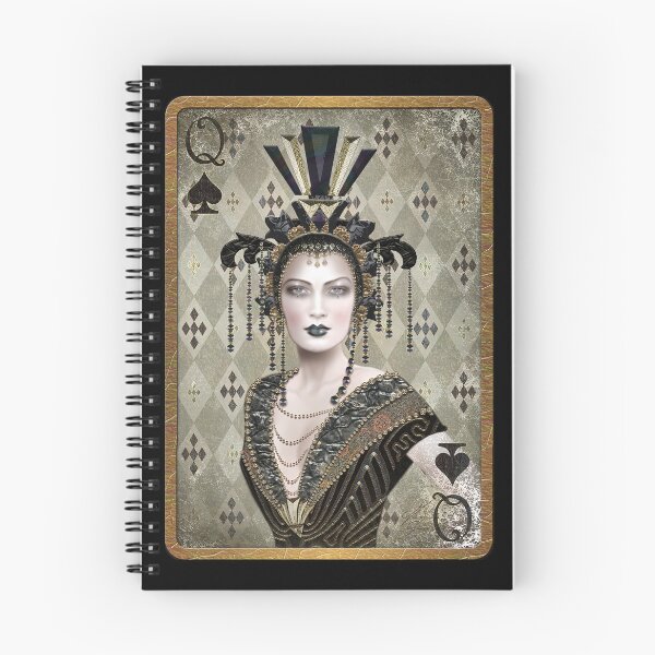 Item preview, Queen of spades by Maxine Gadd  designed and sold by Maxine Gadd.