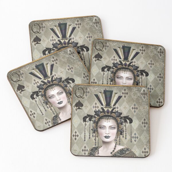 Item preview, Queen of spades by Maxine Gadd  designed and sold by Maxine Gadd.