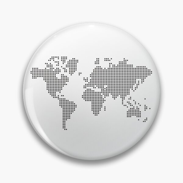 Item preview, World map made with dots designed and sold by Luca Marella.